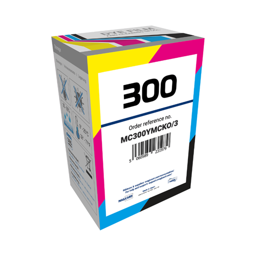 Magicard MC300YMCKO/3 色带与制卡耗材 Magicard MC300YMCKO/3 色带与制卡耗材